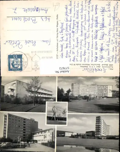 577672,Mehrbild Ak Bad Salzuflen Kurklinik