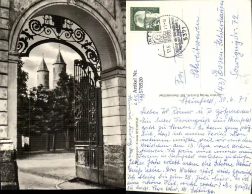 578920,Kloster Steinfeld Kall