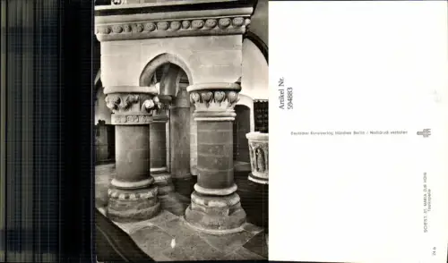 594883,Foto Ak Soest St Maria zur Höhe Taufkapelle Kirche Innen