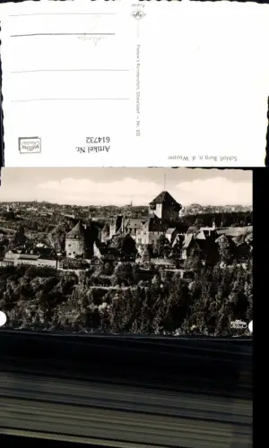 614732,Foto Ak Schloss Burg a. d. Wupper Solingen