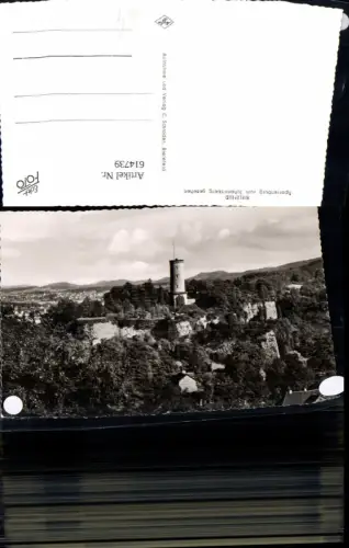 614739,Foto Ak Bielefeld Sparrenburg v. Johannisberg gesehen