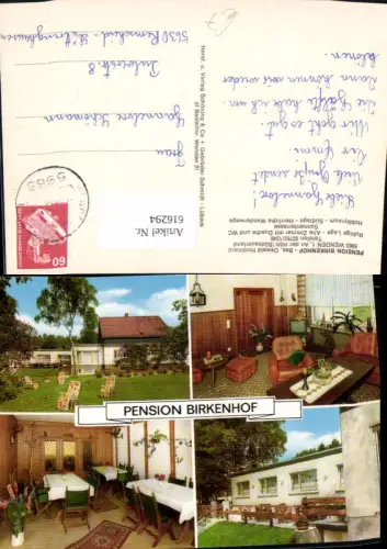 616294,Mehrbild Ak Wenden Pension Birkenhof