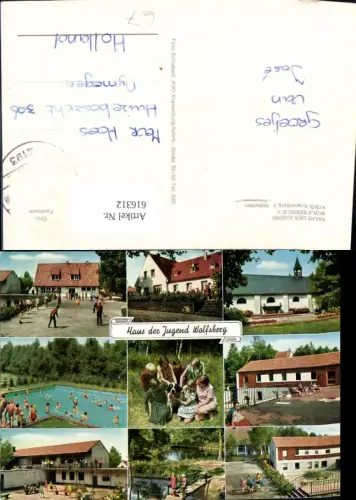 616312,Mehrbild Ak Kranenburg Nütterden Haus der Jugend