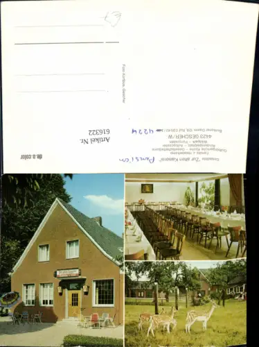 616322,Mehrbild Ak Gescher Gaststätte Zur alten Kaiserei