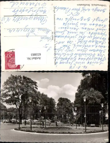 655883,Foto Ak Lüdenscheid Straßenstern