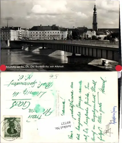 89727,Braunau am Inn Altstadt Innbrücke