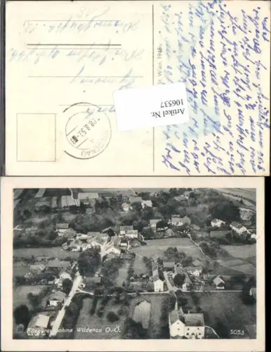 106537,Fliegeraufnahme Wildenau bei Aspach Braunau am Inn