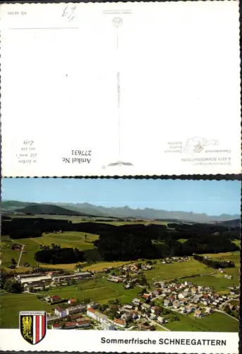 277631,Schneegattern Totale pub Alpine Luftbild 59289