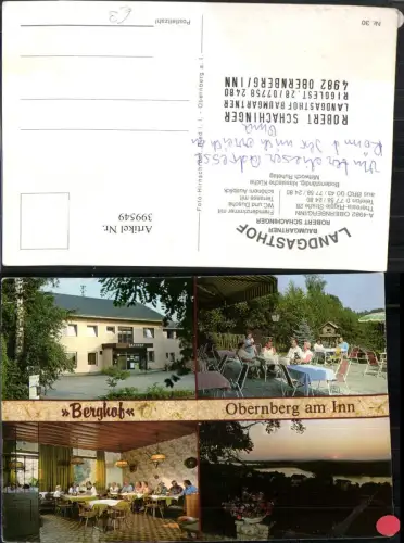 399549,Obernberg am Inn Landgasthof Baumgartner Mehrbildkarte