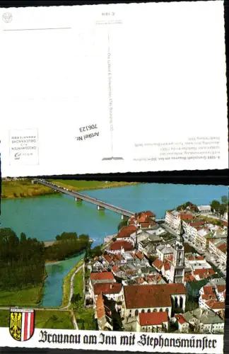 706123 Braunau am Inn Luftbild Fliegeraufnahme