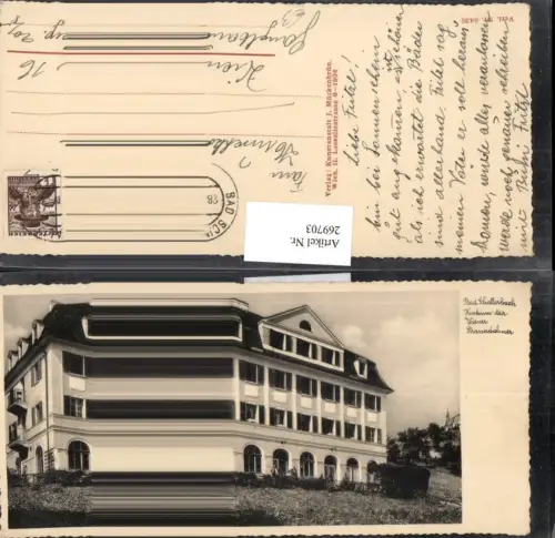 269703,Bad Schallerbach Kurheim d. Wiener Straßenbahner