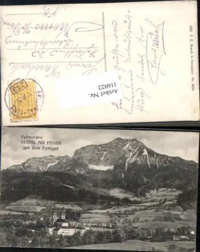 116022,Spital am Pyhrn Bahnpost Selzthal Linz 253