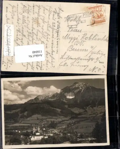 116040,Spital am Pyhrn Tolle Fotokarte Stefsky 1926
