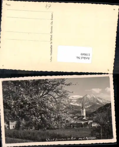 119049,Windischgarsten m. Pyhrgas Wegansicht 1940
