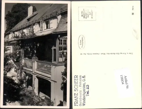 158834,Pension Scheer in Windischgarsten Fotokarte