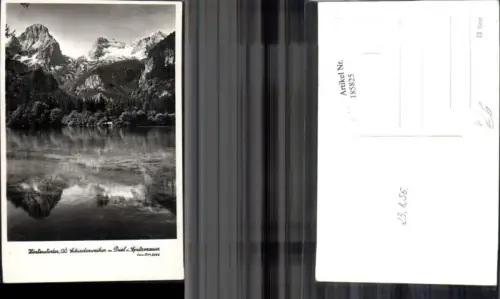 185825,Hinterstoder Schiederweiher m. Priel u. Spitzmauer pub Foto Oth 2082