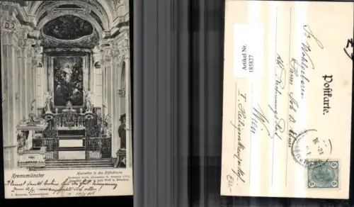 185827,Kremsmünster Hochaltar i. d. Stiftskirche Altar Kirche