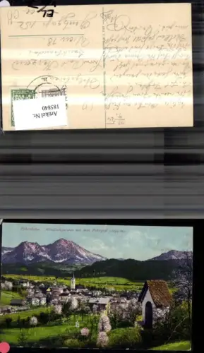 185840,Windischgarsten m. d. Pyhrngaß Pyhrnbahn Eisenbahnlinie pub F. E. Brandt 1521