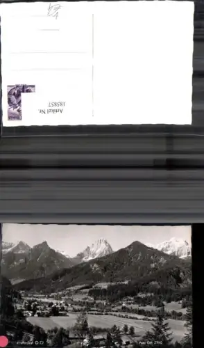 185857,Hinterstoder Foto Ak Totale pub Foto Oth 2340