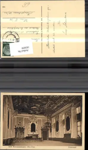 185859,Kremsmünster Stift Innenansicht Kaisersaal