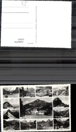 185865,Hinterstoder Mehrbild Ak pub F. E. Brandt