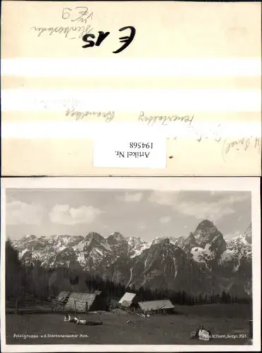 194568,Hinterstoder Prielgruppe v. d. Schrenkenzieher-Alm pub K. Them 791