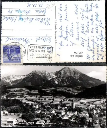 235156,Windischgarsten Totale m. Großen und Kleinen Pyhrgas pub F. E. Brandt 12008