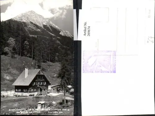 269674,Spital am Pyhrn Brosruckhütte Hütte m. Gr. Pyhrgas