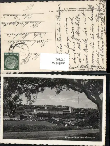 377492,Kremsmünster Totale m. Stift