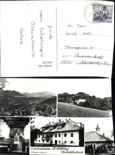 416232,Oberschlierbach Caritasheim St. Wilbirg Mehrbildkarte