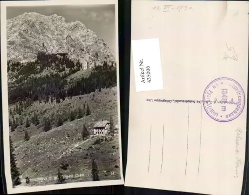 435006,Naturfreundehaus Berghütte m. Großen Pyhrgas b. Spital am Pyhrn