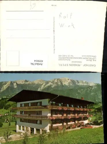 435014,Windischgarsten Gasthof Pension Sperl Bergkulisse