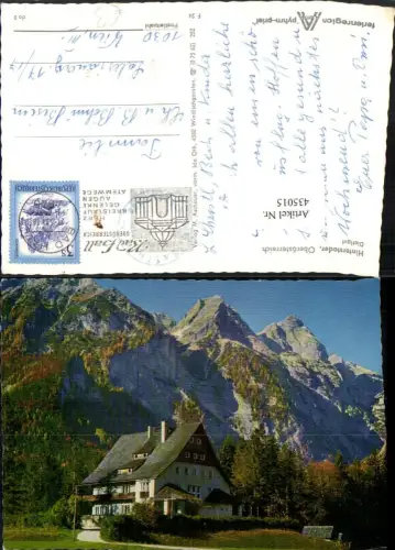 435015,Hinterstoder Dietlgut Bergkulisse