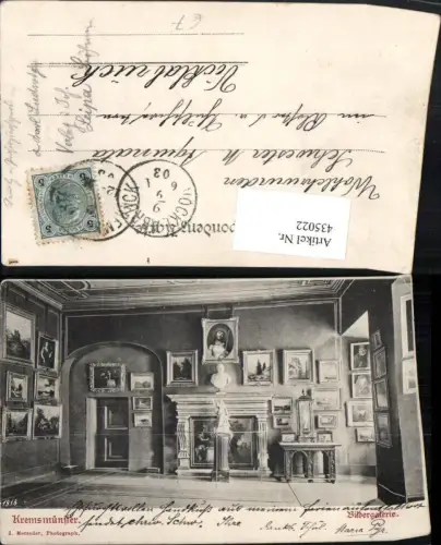 435022,Kremsmünster Bildergalerie Innenansicht