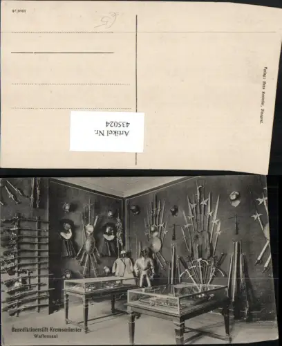 435024,Kremsmünster Benediktinerstift Waffensaal Innenansicht