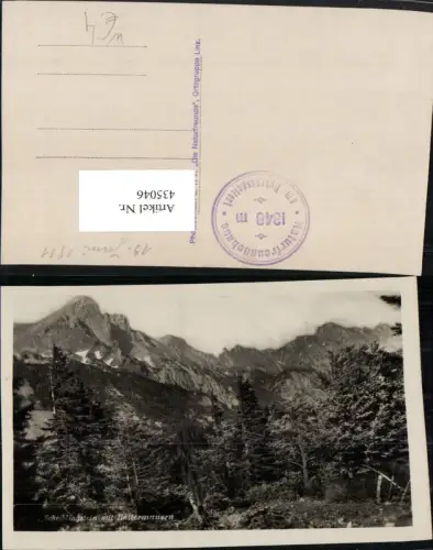 435046,Scheiblingstein m. Hallermauern b. Spital am Pyhrn Bergkulisse