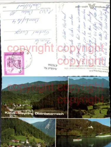 470266,Klaus Steyrling Totale Brunnental See Schloss Mehrbildkarte