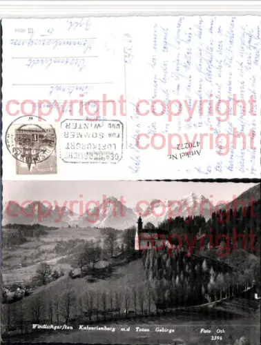 470272,Windischgarsten Kalvarienberg Kirche Bergkulisse pub Foto Oth 2396