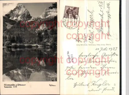 476211,Hinterstoder Schiederweiher m. Spitzmauer Bergkulisse pub Hubmann