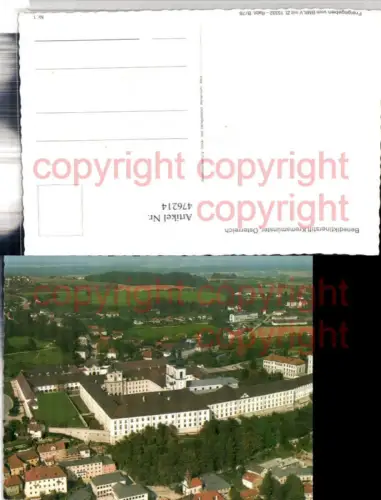 476214,Kremsmünster Teilansicht m. Benediktinerstift Stift