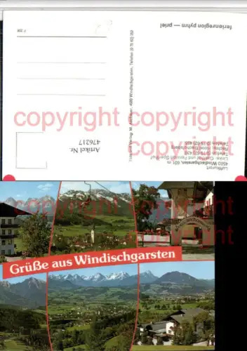 476217,Windischgarsten Totale Hotel Bischofsberg Sessellift Mehrbildkarte