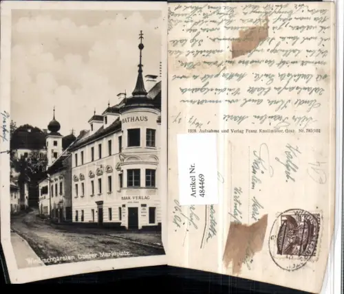 484469,Windischgarsten Oberer Marktplatz Rathaus