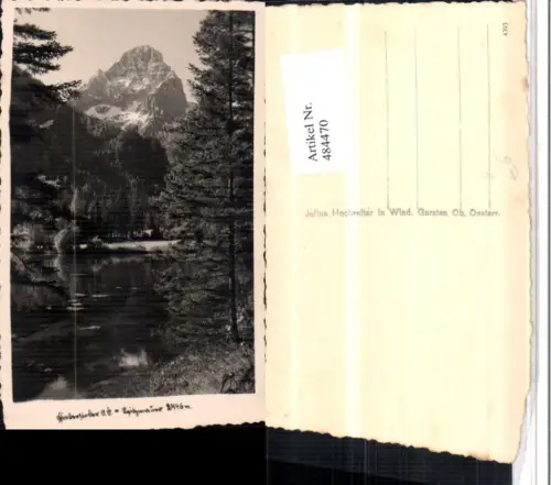 484470,Hinterstoder Spitzmauer Bergkulisse pub Foto Hochreiter