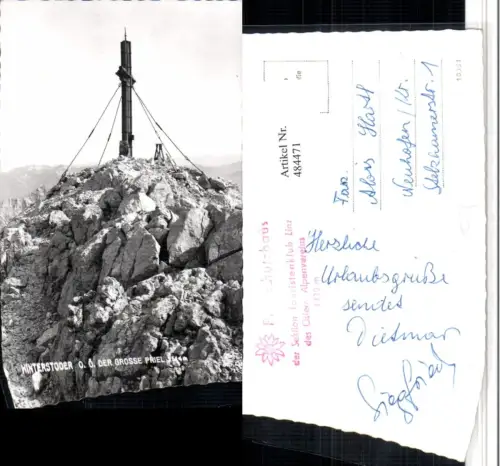 484471,Hinterstoder Großer Priel Gipfelkreuz pub Foto Oth
