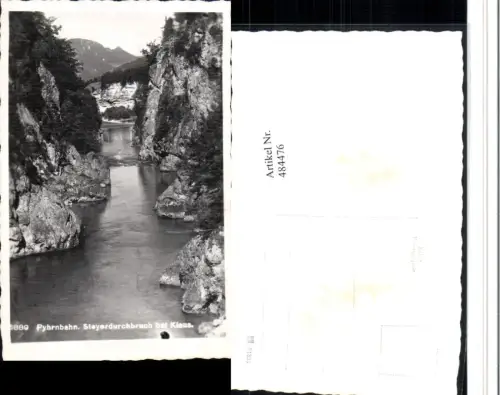 484476,Steyerdurchbruch b. Klaus an d. Pyhrnbahn Fluss