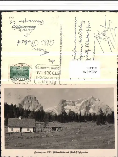 484480,Hinterstoder Huttererböden m. Priel Bergkulisse pub Foto Hochreiter
