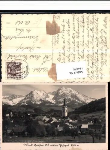 484485,Windischgarsten Totale m. Pyhrgas Bergkulisse