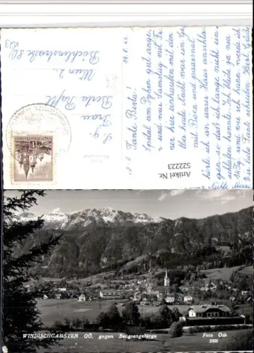 522223,Windischgarsten Totale geg. Sengsengebirge pub Foto Oth 2306