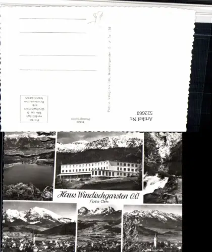 522660,Windischgarsten Totale Haus Mehrbildkarte pub Foto Oth