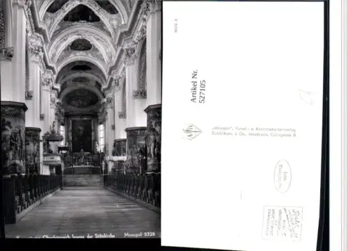 527105,Kremsmünster Stiftskirche Innen